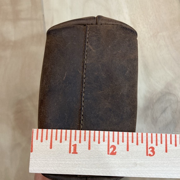 Leather snap pouch - Picture 11 of 11